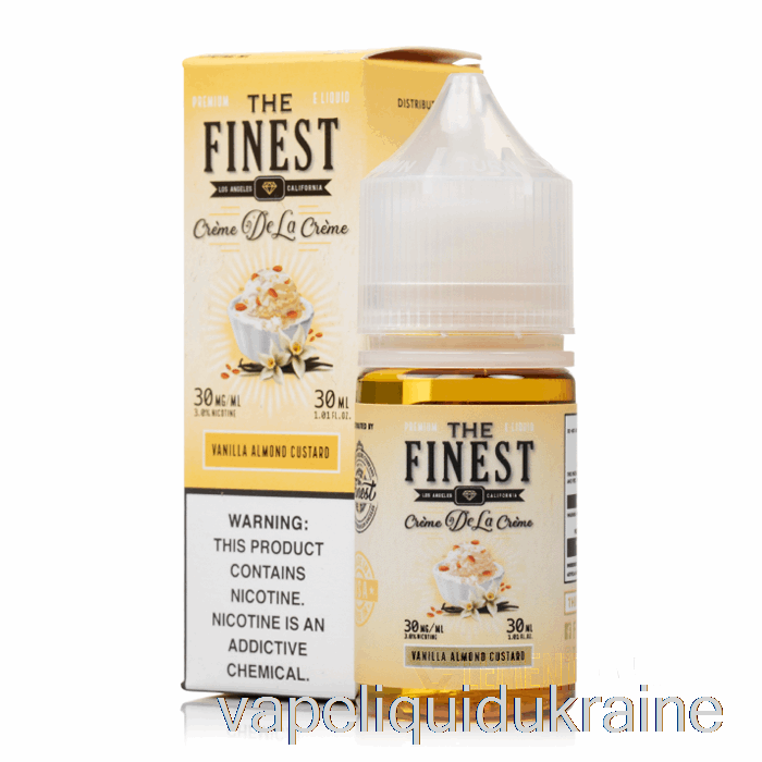 Vape Ukraine Vanilla Almond Custard - The Finest Cr